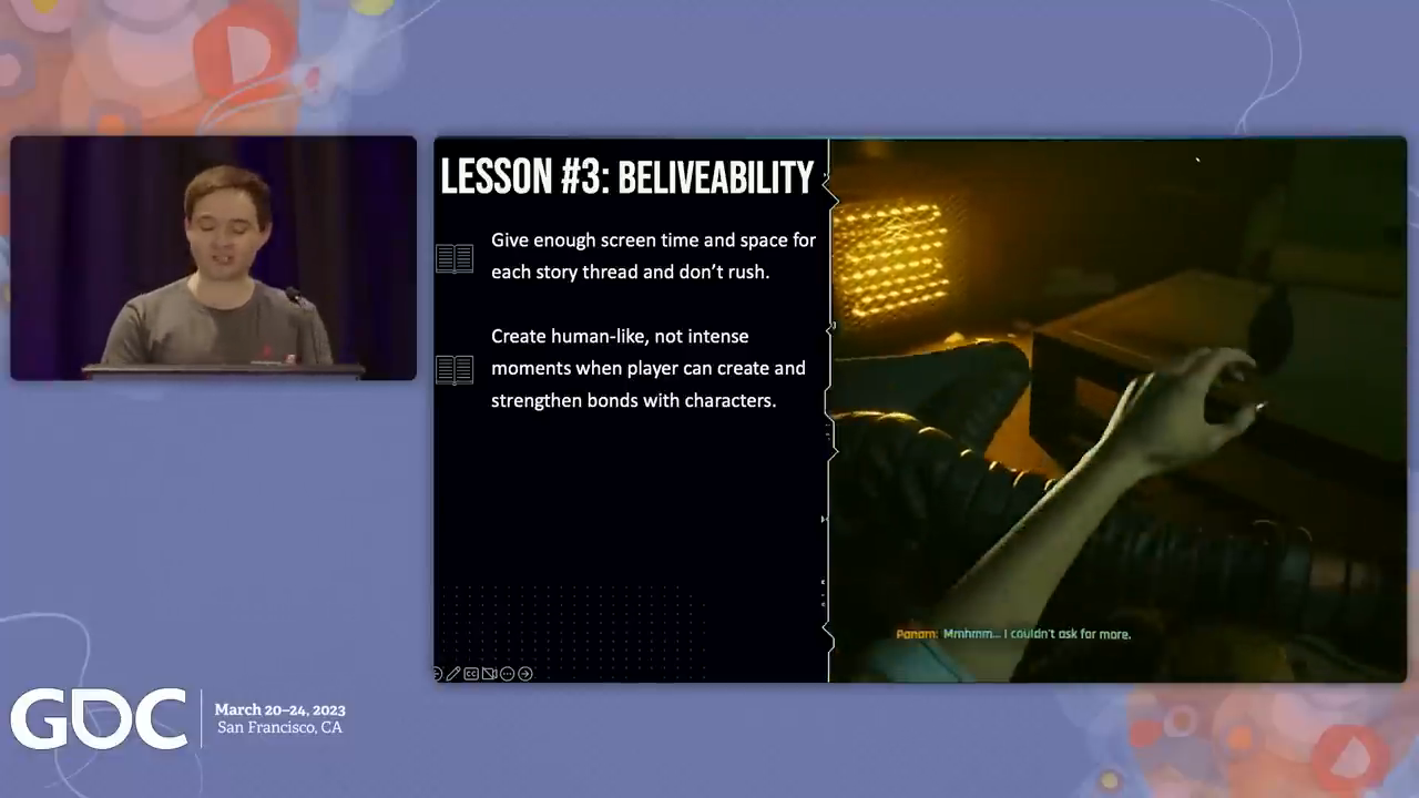 Lesson #3: Believability — 