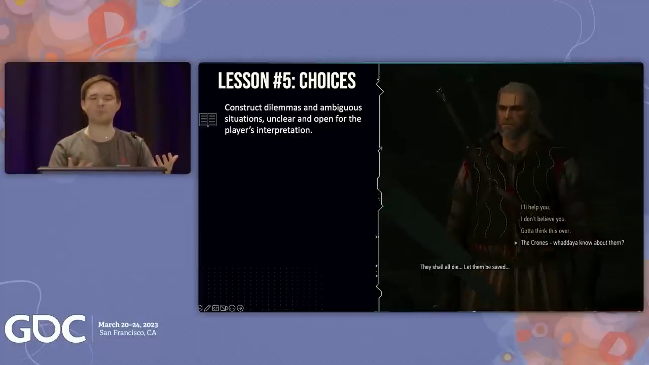 Lesson #5: Choices — 